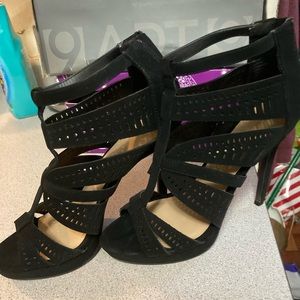 Brand new black shoes